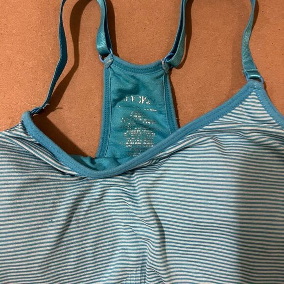 Jockey Blue Bralette Adjustable Sports Bra size L - Picture 3 of 3